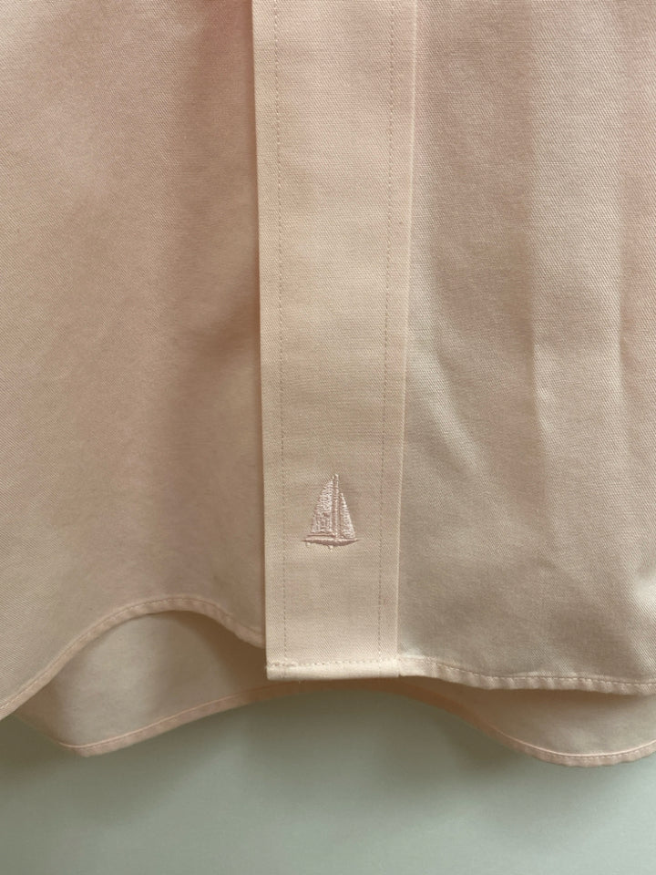 Nordstrom Size M Peach Button Up Men&