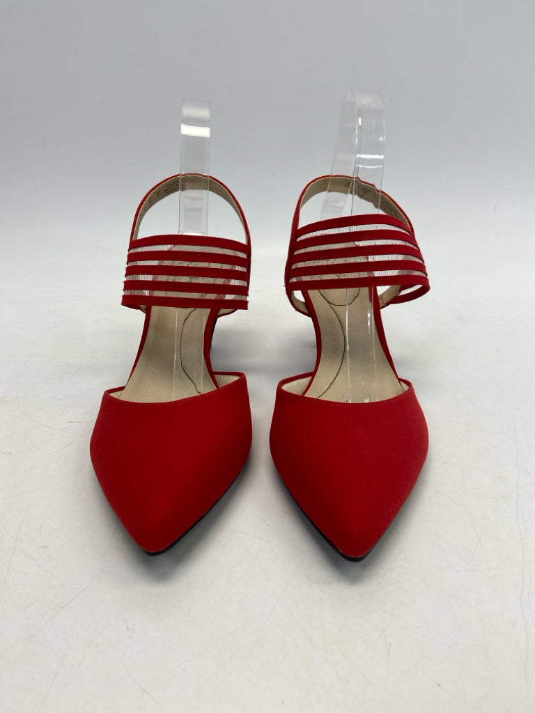 NWOT Life Stride  Size 10 Red Heels