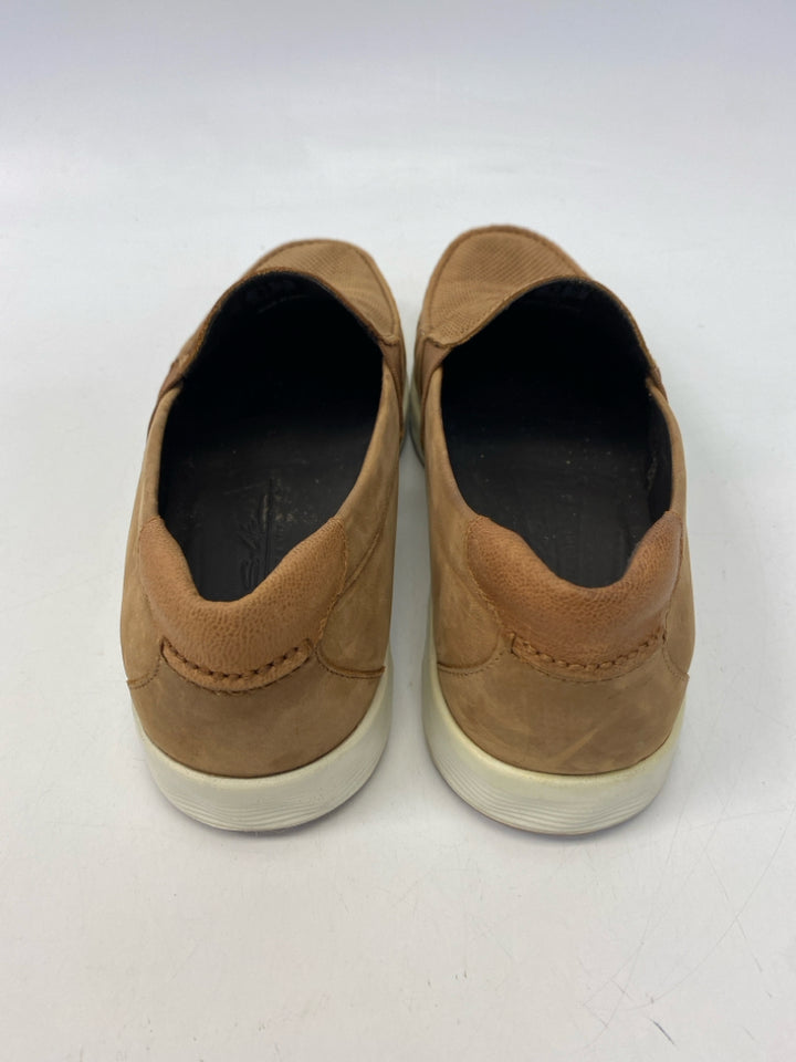 NWOT Ecco Size 46 Brown Perforated Men&