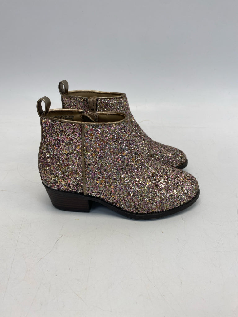 Old Navy SIZE 12 Gold Purple Glitter Girl&
