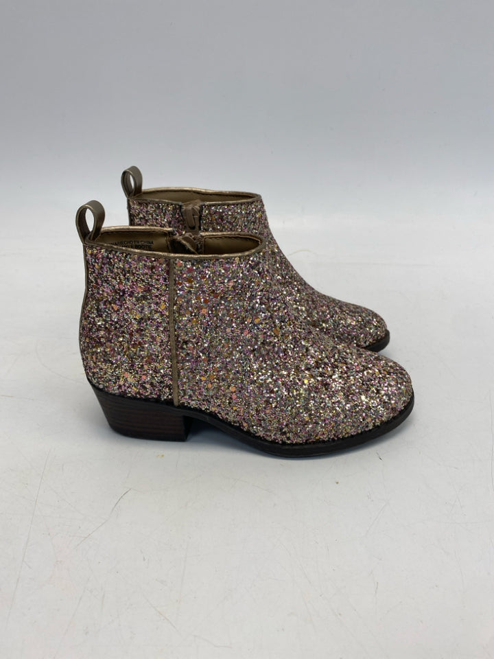 Old Navy SIZE 12 Gold Purple Glitter Girl&
