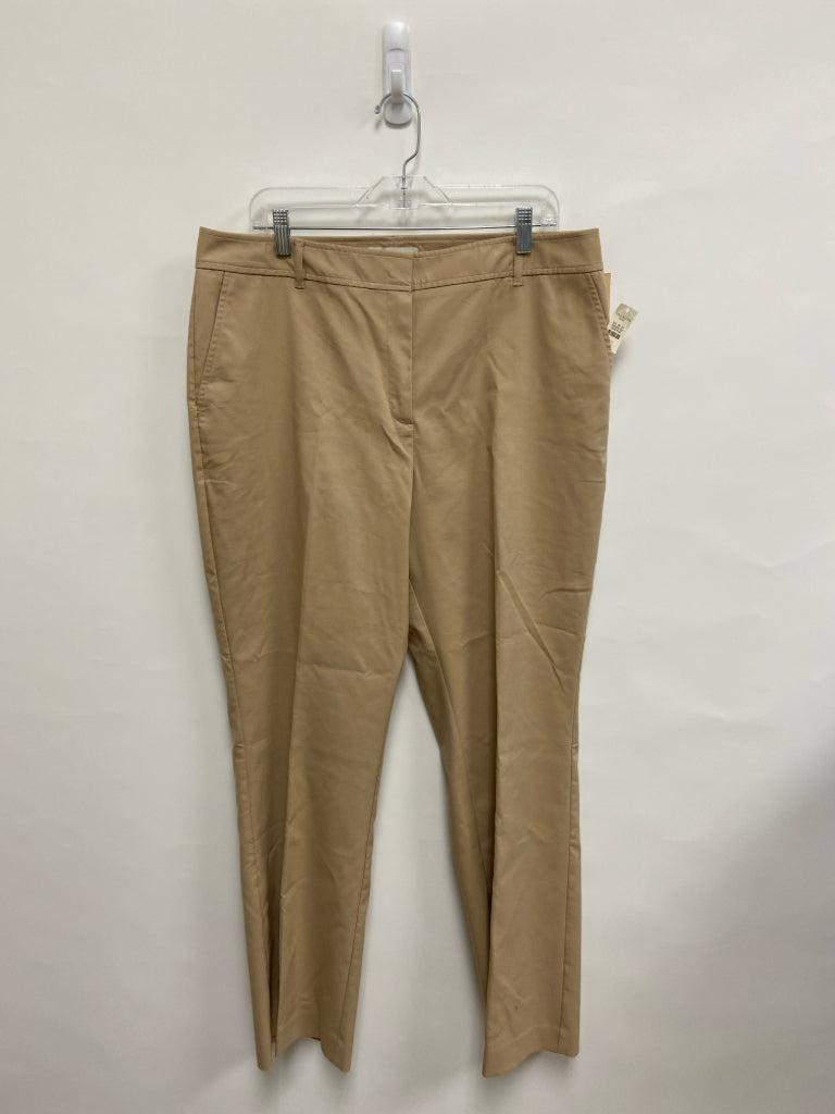 NWT Talbots  SIZE  16 Khaki Plus Size Pants