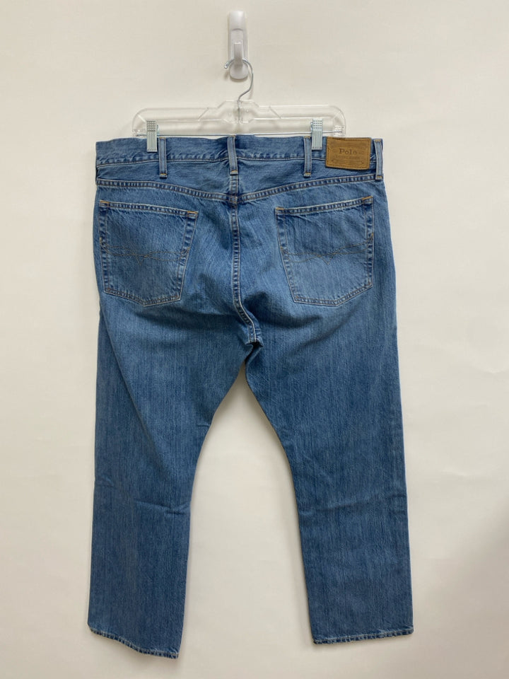 Polo Size 38 Blue Men&