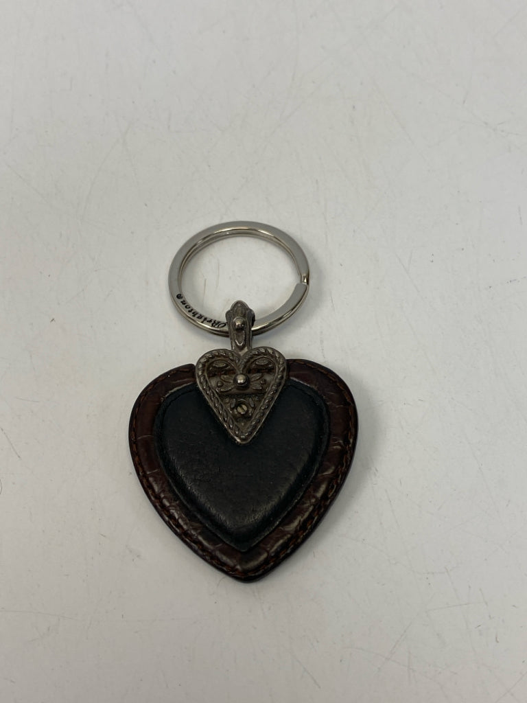 Brighton Black Brown Keychain