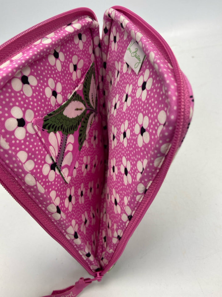 Vera Bradley Pink Multi Color Floral Electronic/Accessory