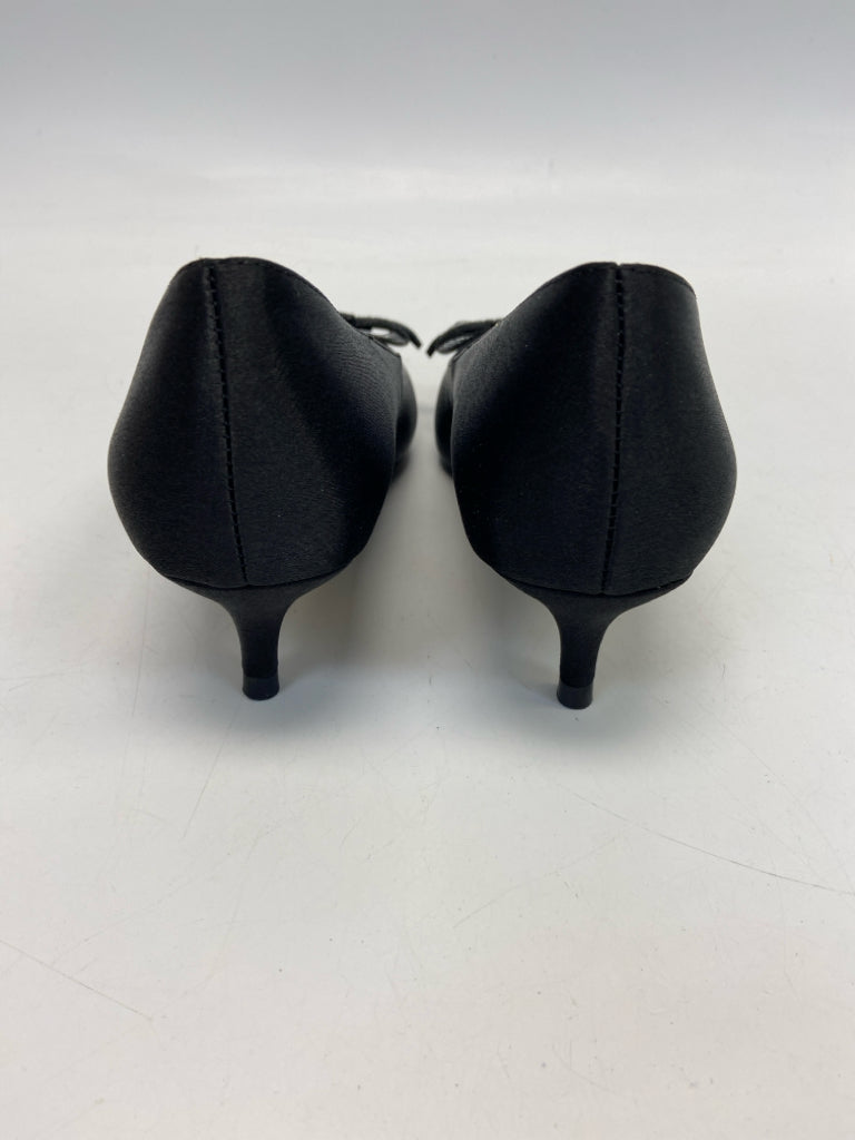 Talbots  Size 6 Black Bow(s) Beaded Heels