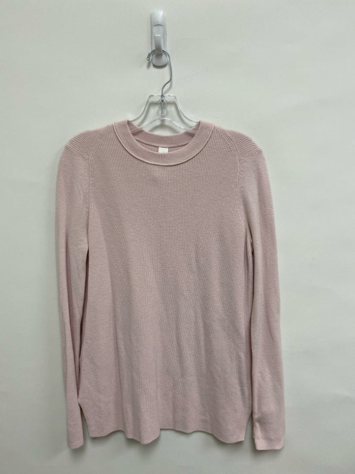 Lululemon Size S Pale Pink Ladies Sweater