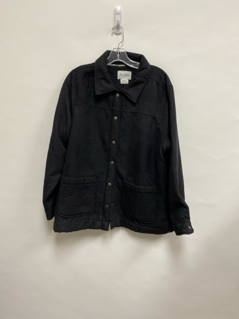 Size L Black Button Up Ladies Jacket