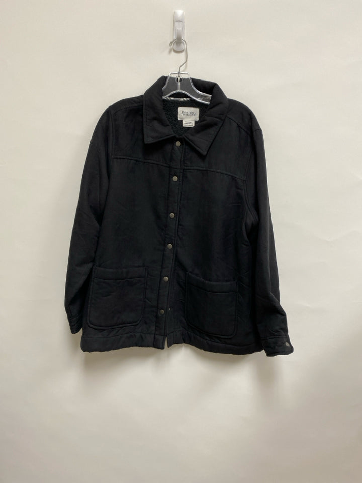 Size L Black Button Up Ladies Jacket