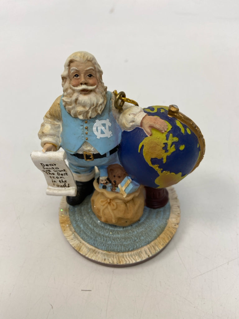 Blue White UNC Ornaments
