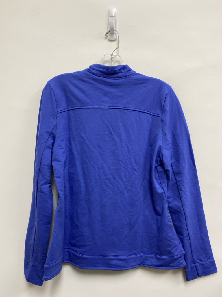 NWT Neon Buddha Size M Dark Periwinkle Button Up Ladies Jacket