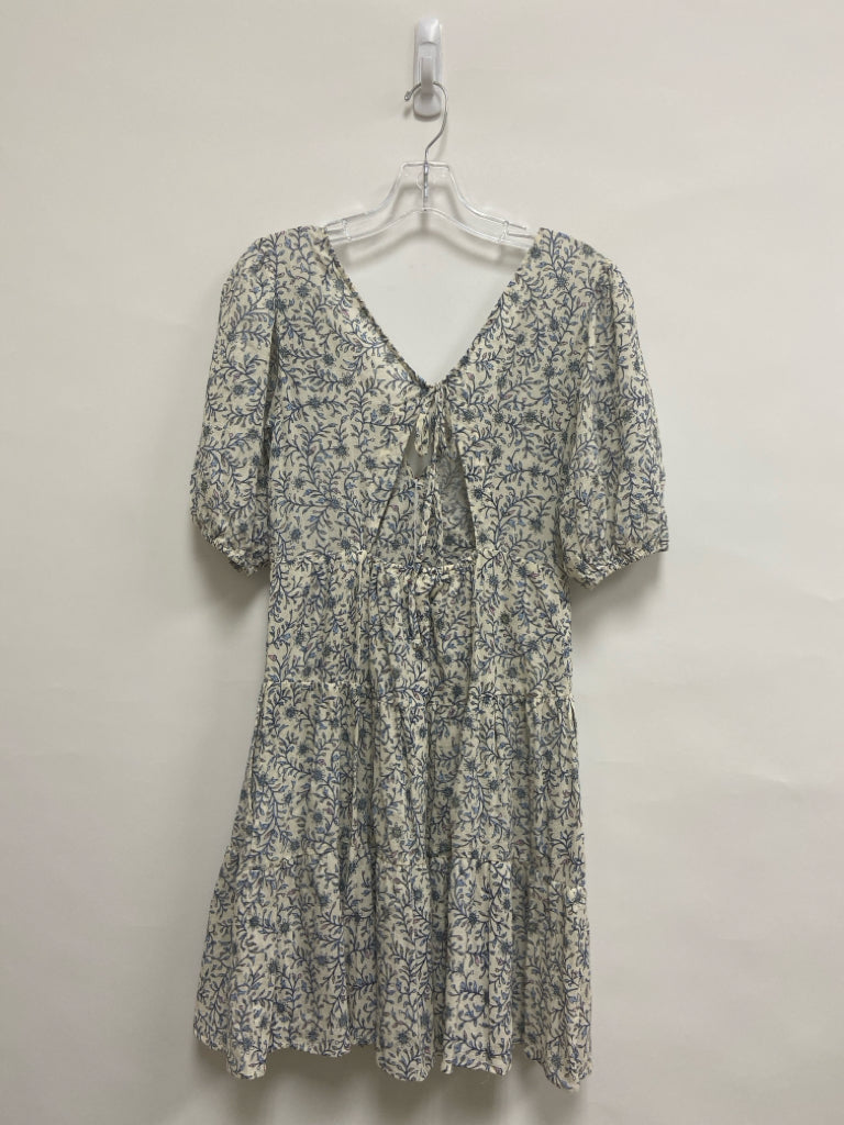 NWT XiRENA Size S White Plum Vine Ladies Dress