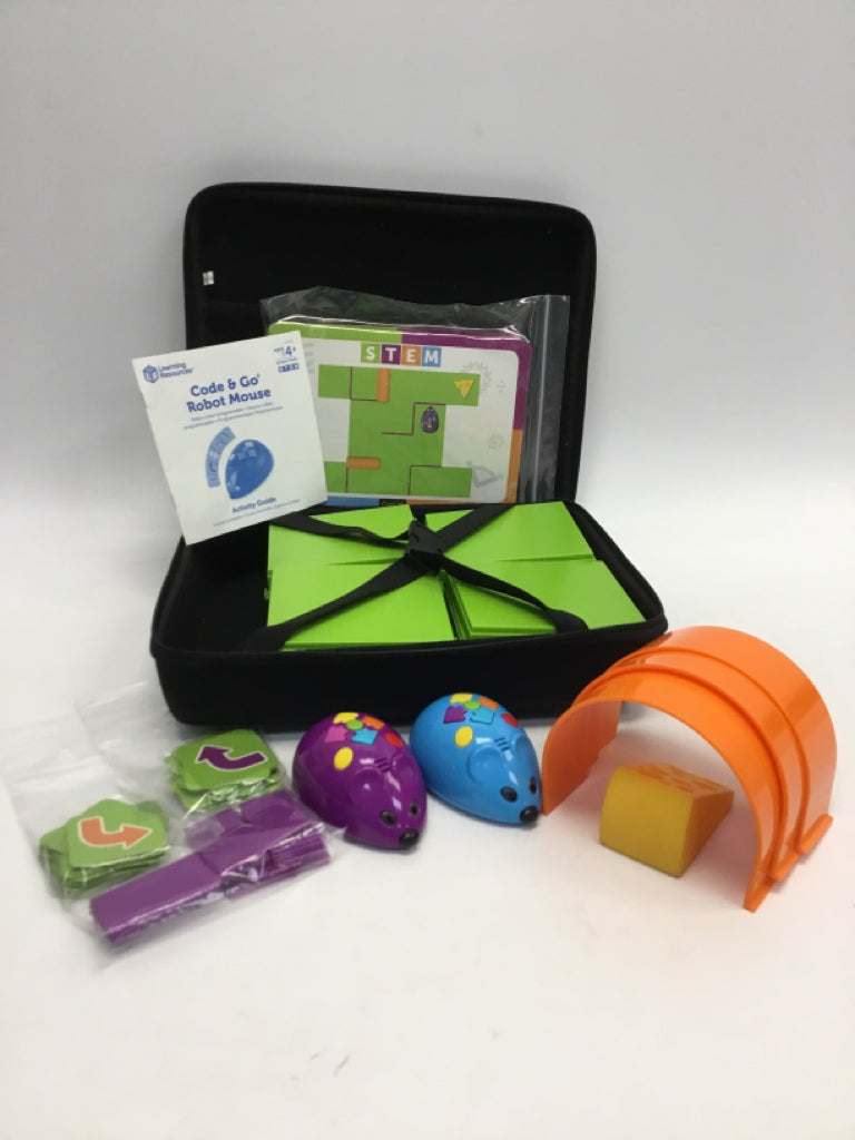 Learning Resources Code &amp; Go Robot Mouse Activity Set + Xtr Mouse &amp; Cards