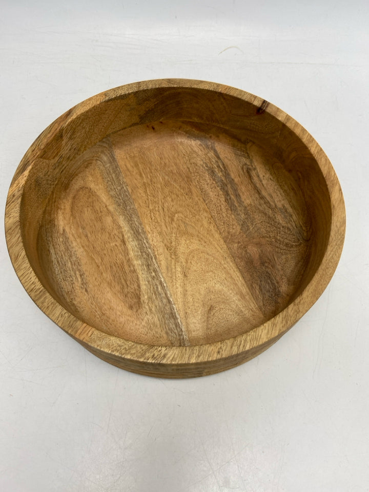 Natural Ribbed Wood Bowl(s)