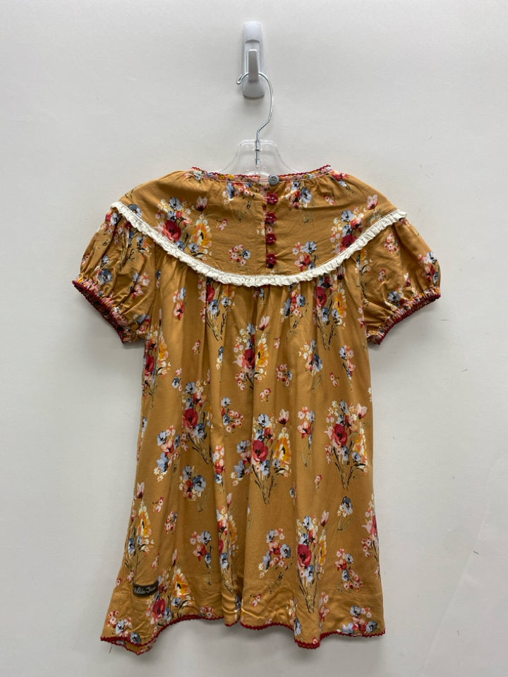 Matilda Jane SIZE 10 Tan/Cream Blue/Multi Floral Girl&