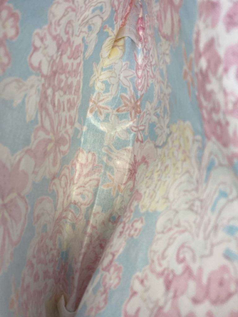 Buckhead Betties Blue Pink Flowers Misc. Accessory