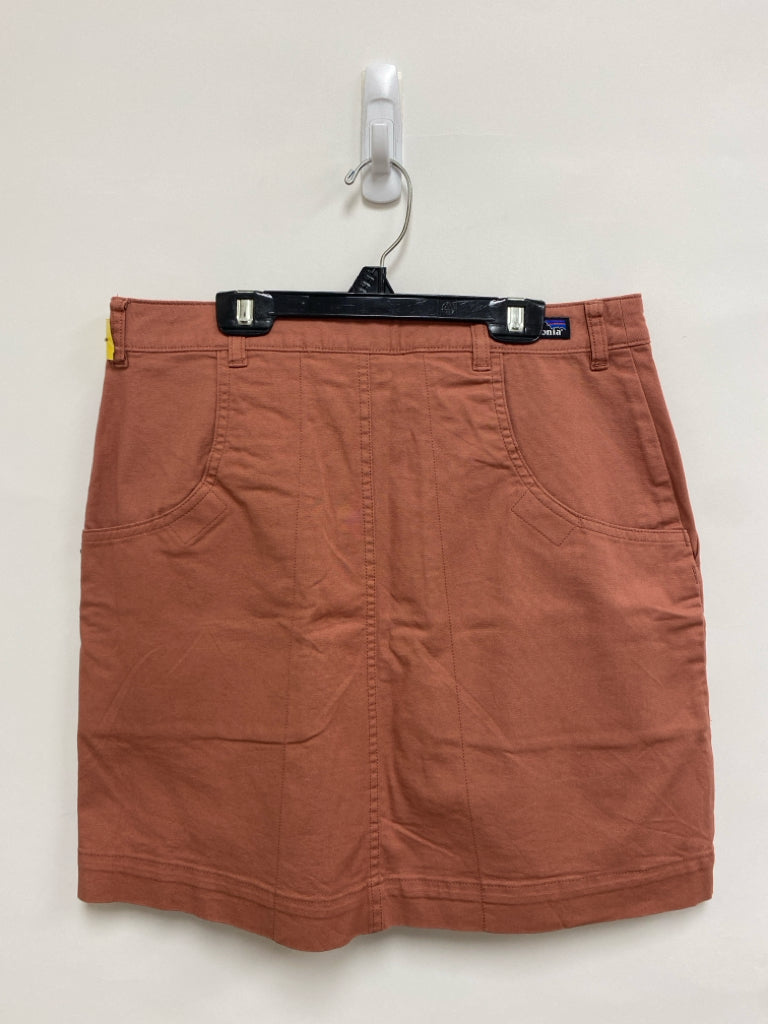 Patagonia Size 10 Terra Cotta Ladies Skirt