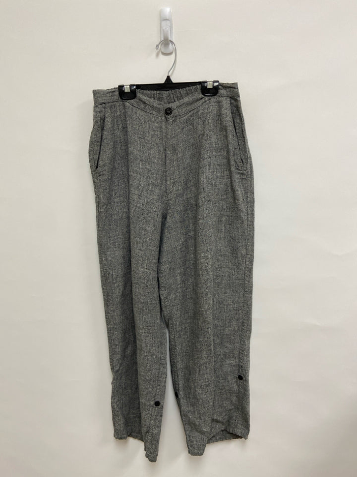 Flax Size M Black/Cream Mottled Ladies Pants