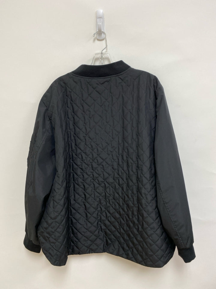 NWT Charles River Apparel Size 3X Black Quilted Zip Down Plus Size Jacket