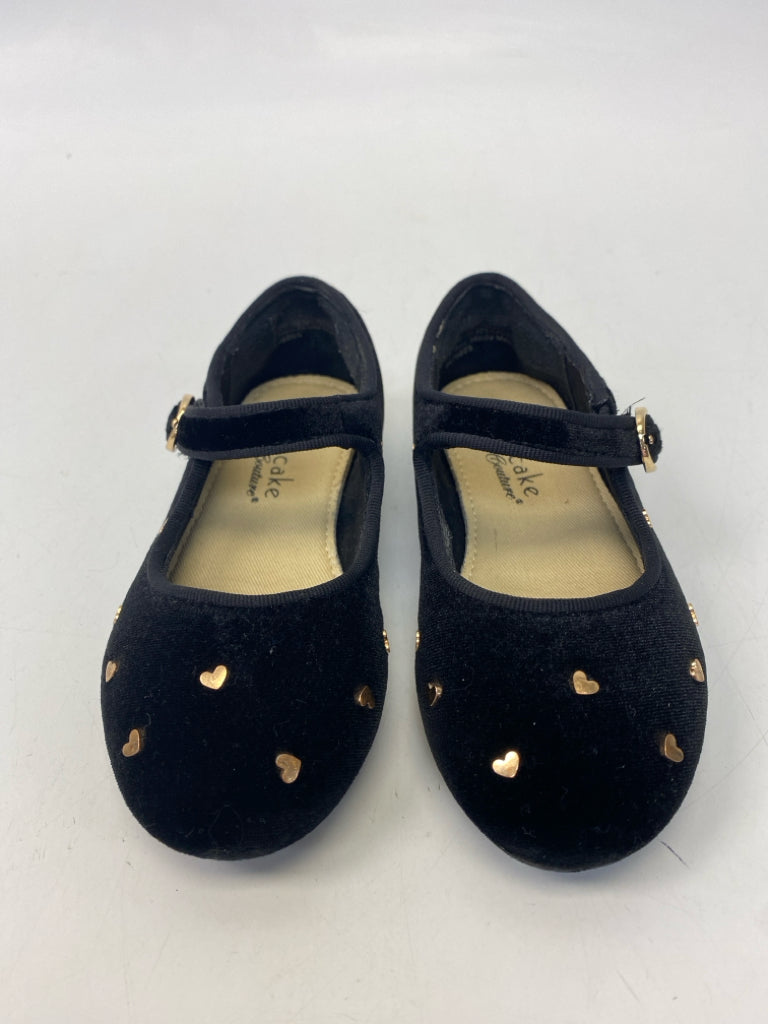 SIZE 8 Black Gold Hearts Girl&
