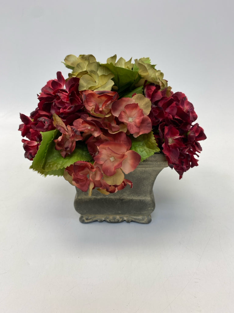 Red Green Floral Arrangement