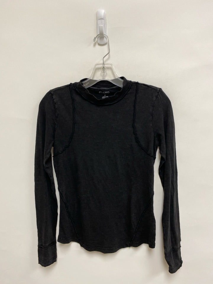 Pilcro Size XS Charcoal Long Sleeve Ladies Top