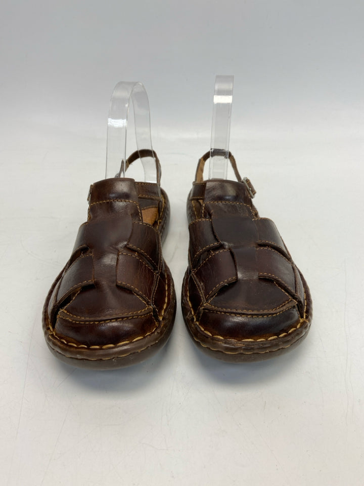 Born  Size 9 Brown Sandals