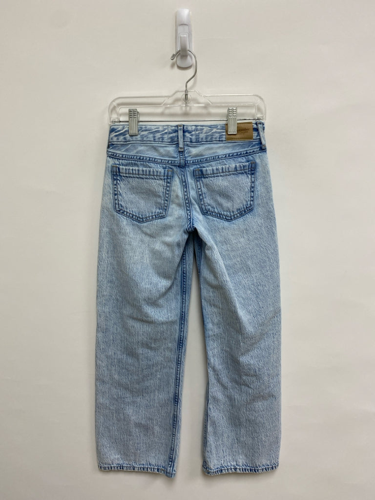 Abercrombie Kids SIZE 7/8 Faded Blue Wide Leg Girl&