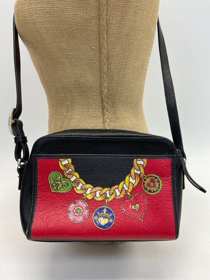 Brighton Black Multi-Color Crossbody
