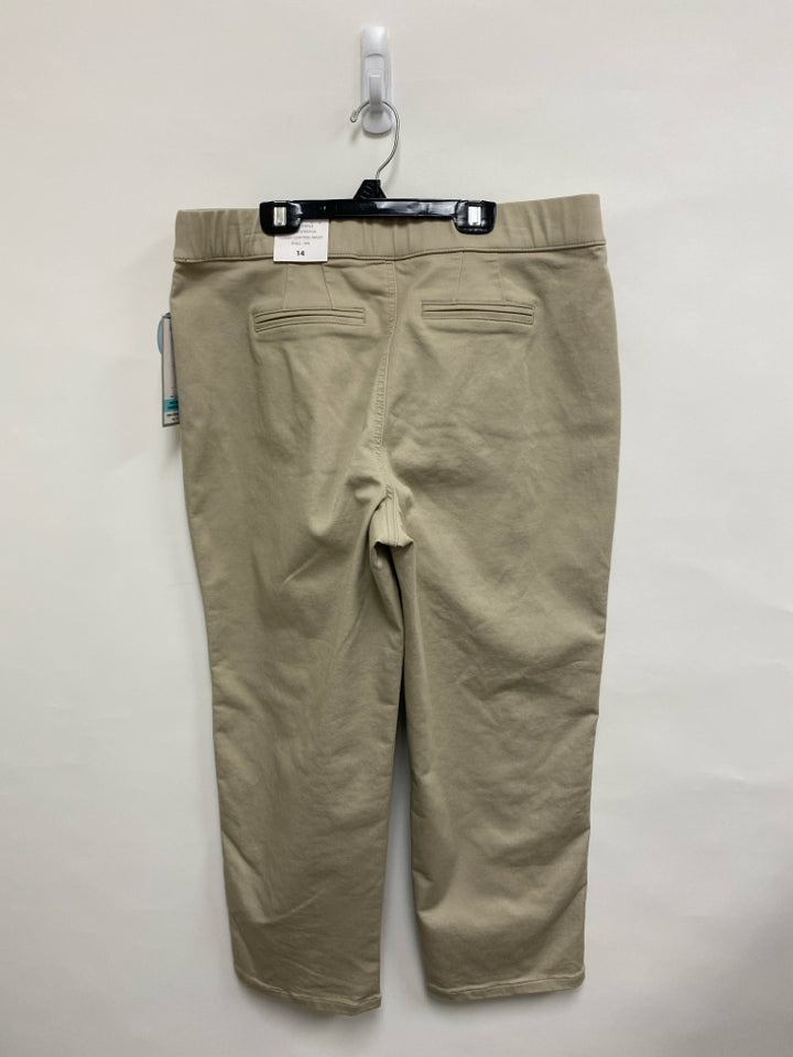 NWT intro. Size 14 Khaki Ladies Pants
