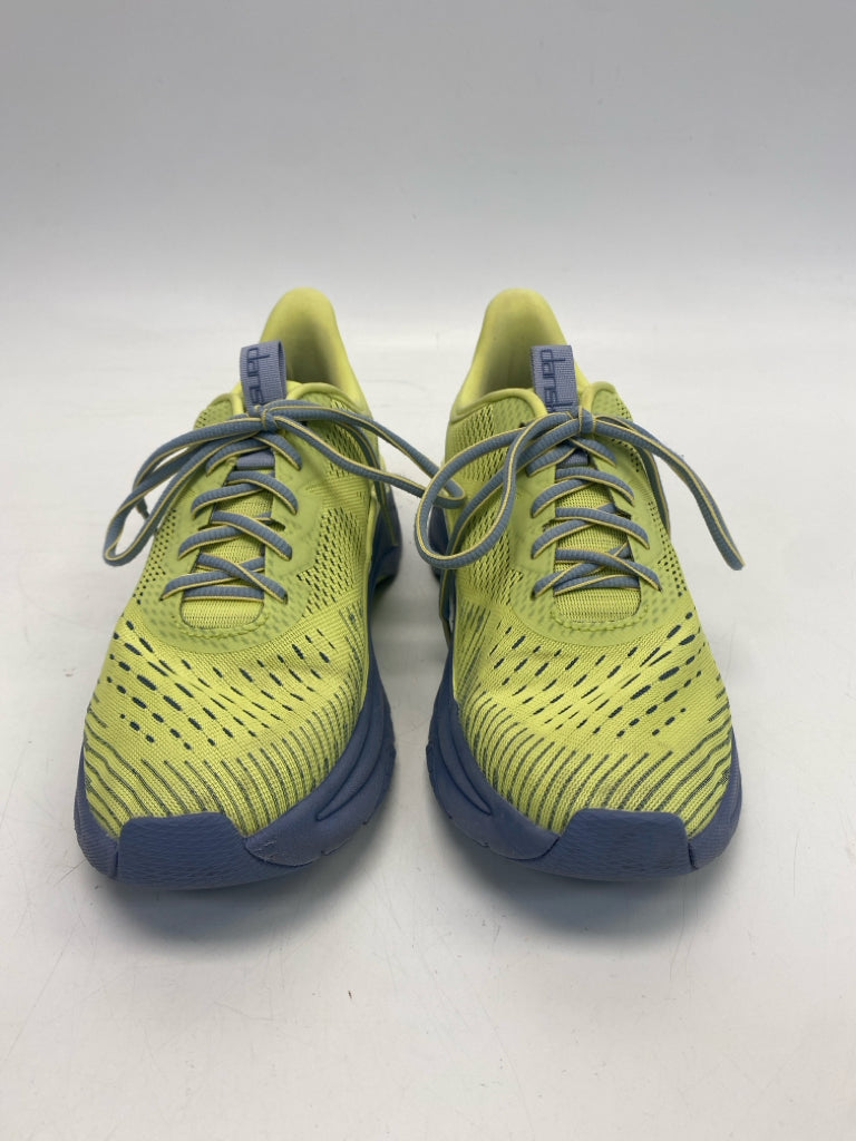 Dansko  Size 38 Yellow Lavender Lace-up Sneakers