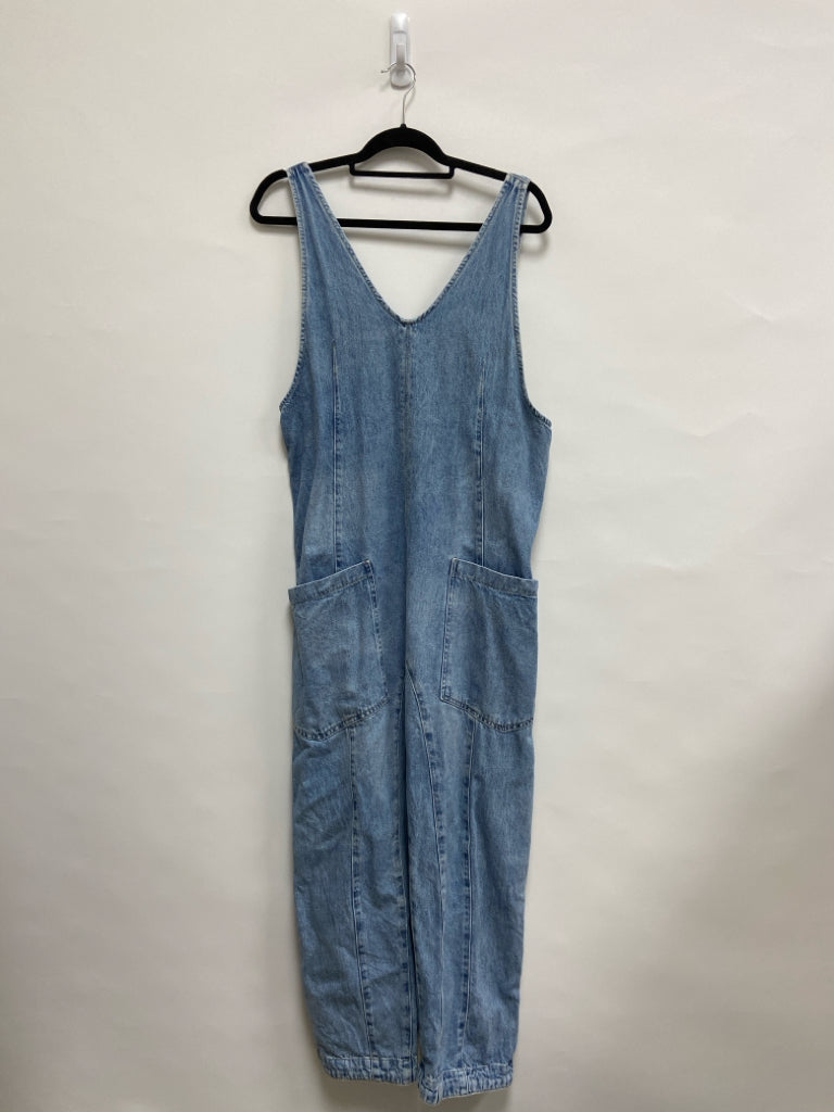 We The Free Size S Pale Blue Denim Ladies Overalls