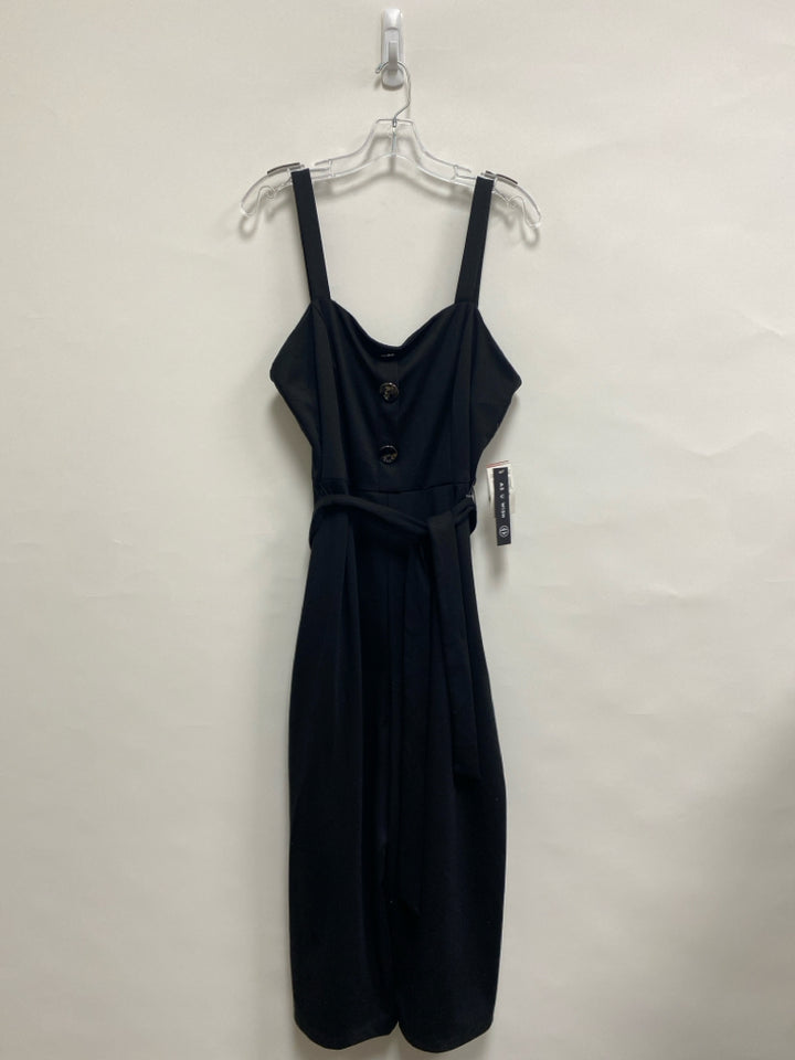 NWT As U Wish Size XL Black Sleeveless Ladies Jumpsuit