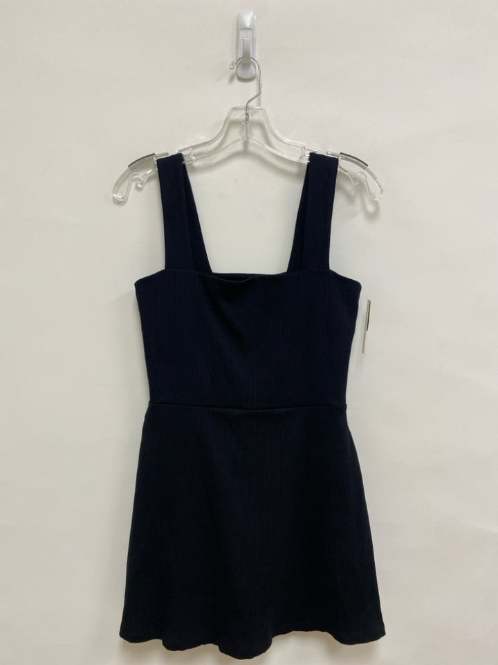 NWT Victoria Secret Size M Black Ribbed Sleeveless Ladies Dress