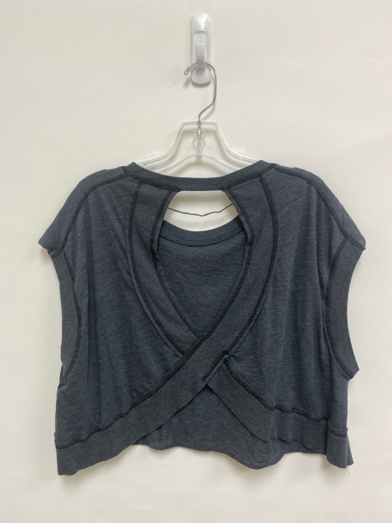 FP Movement Size XS Charcoal Cropped Ladies Top