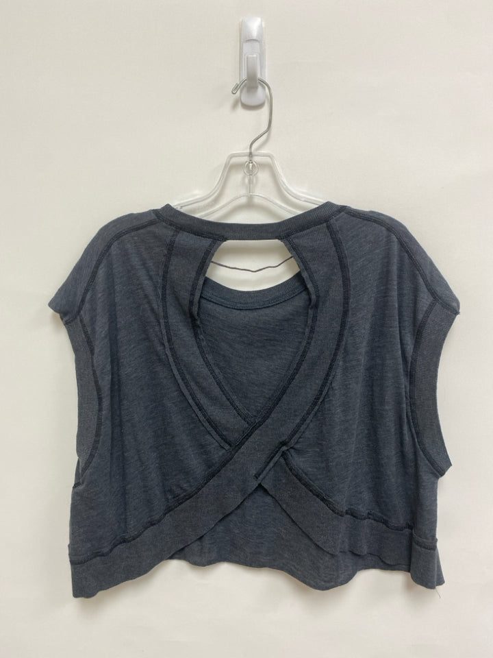 FP Movement Size XS Charcoal Cropped Ladies Top