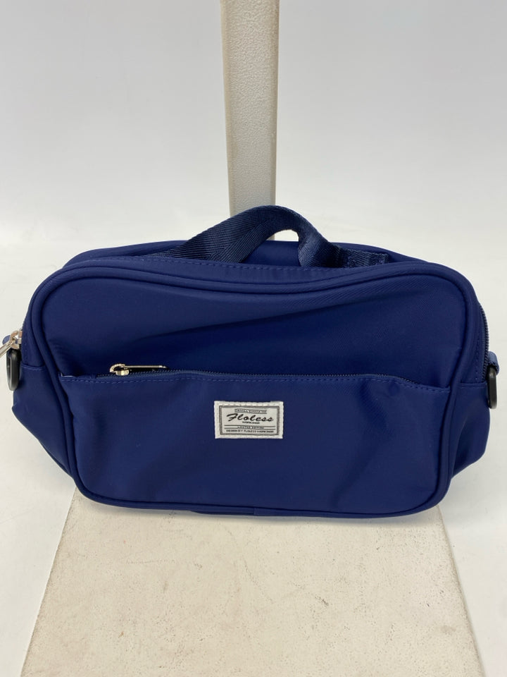 NWT Floless Navy Purple Duffle Bag