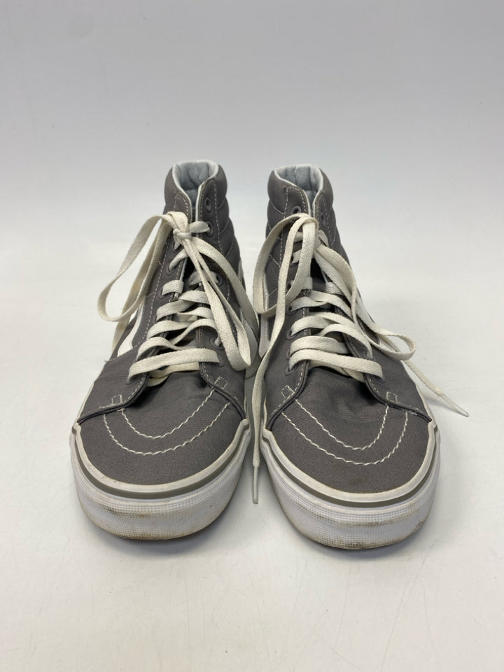 Vans  Size 9 Gray White Lace-up Sneakers