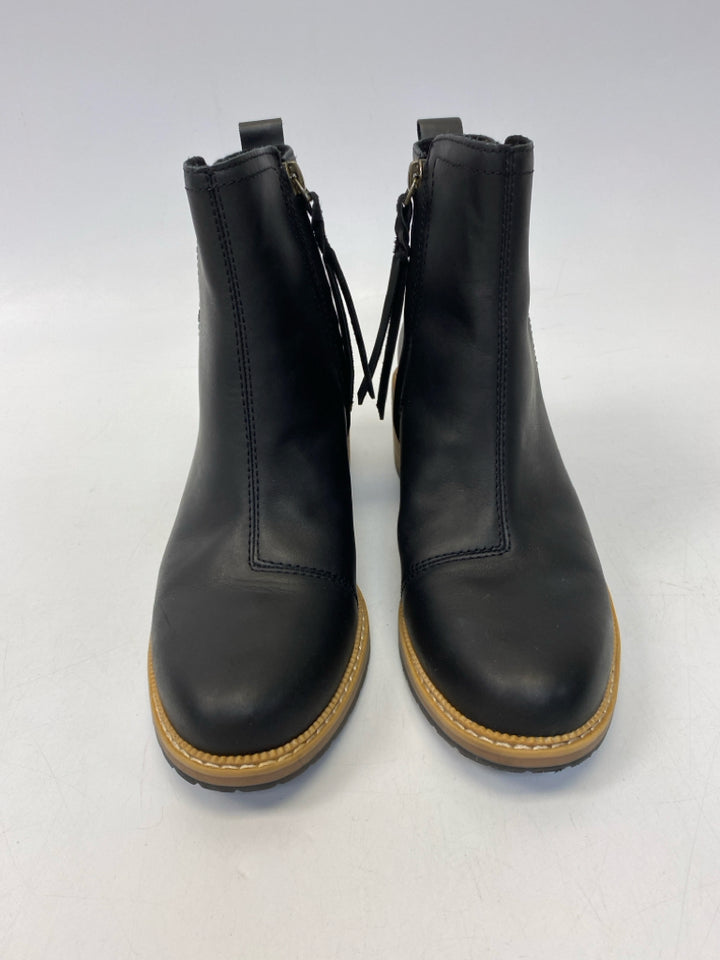 Toms US Shoe Size 7 Black Side Zipper Boots
