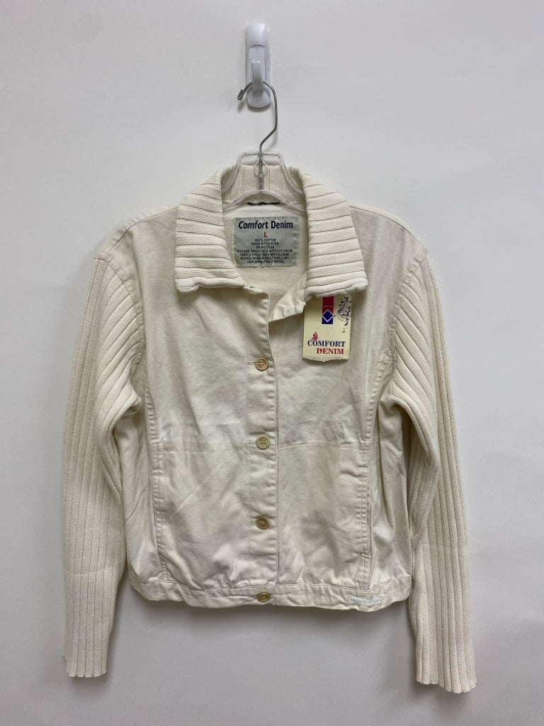 NWT Size L Cream Ladies Jacket