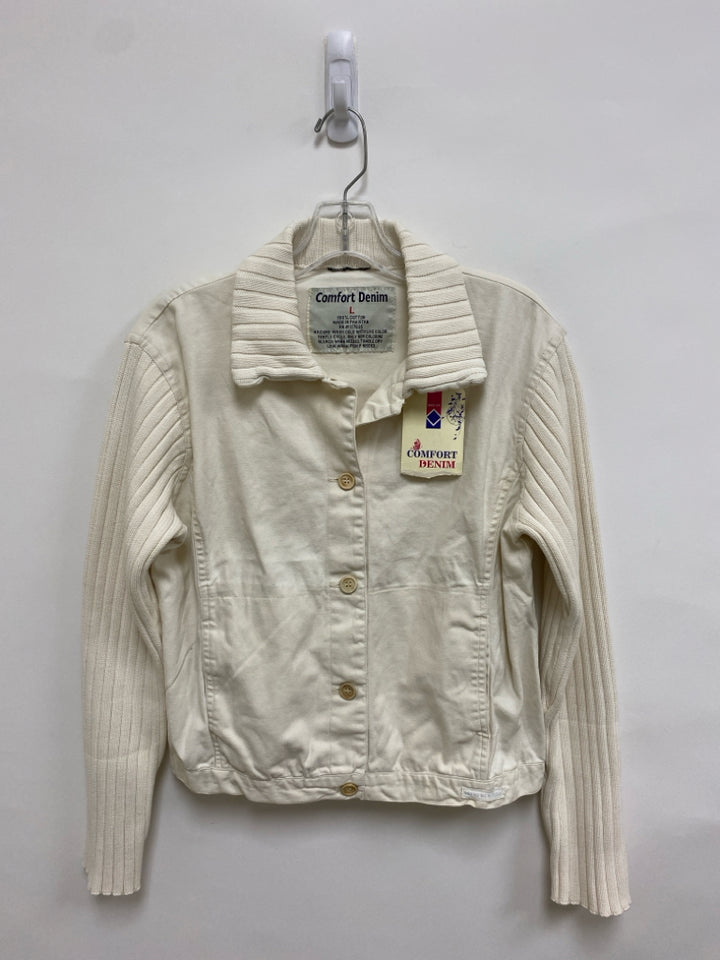NWT Size L Cream Ladies Jacket