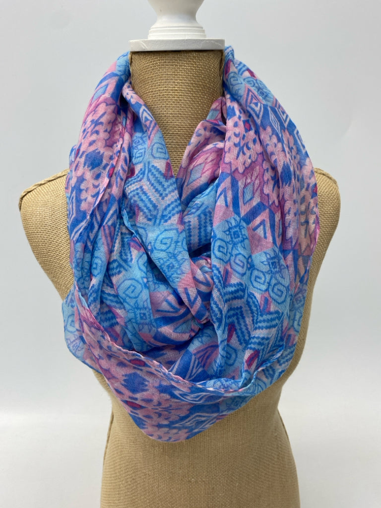 Purple Aqua Scarf