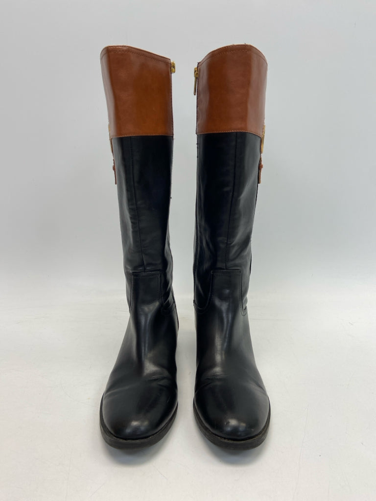 Tommy Hilfiger US Shoe Size 11 Black Brown Boots