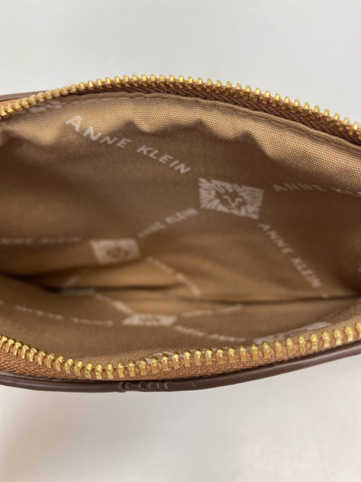 Anne Klein Brown Wristlet