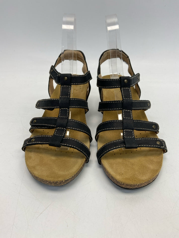 Taos  Size 8 Black Sandals