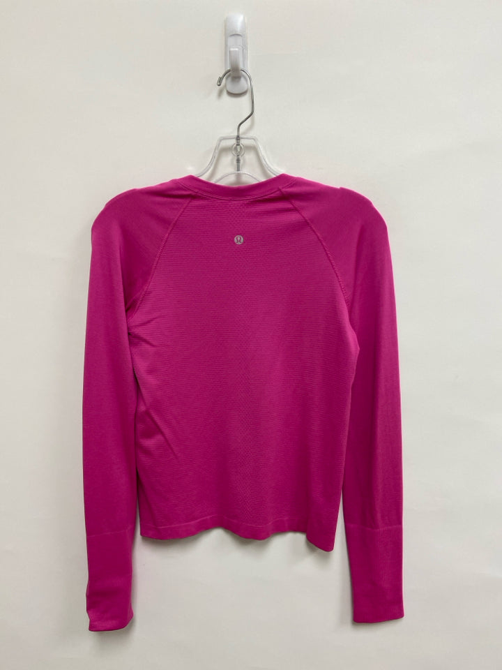 Lululemon Size 6 Fuschia Athletic Top