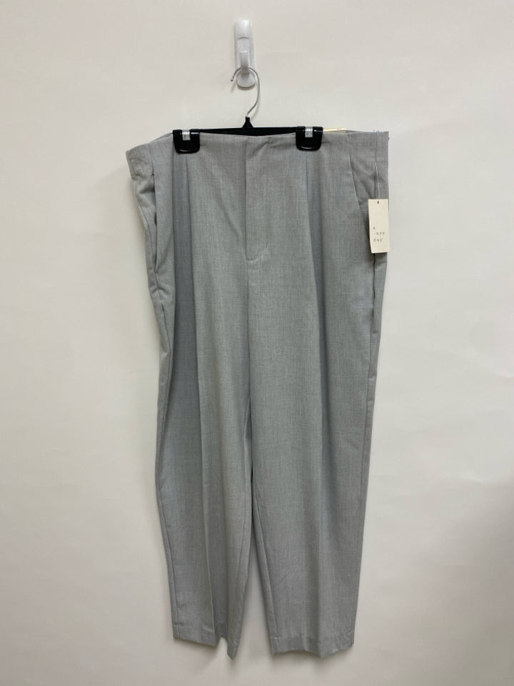 NWT a new day Size 14R Pale Gray Ladies Pants