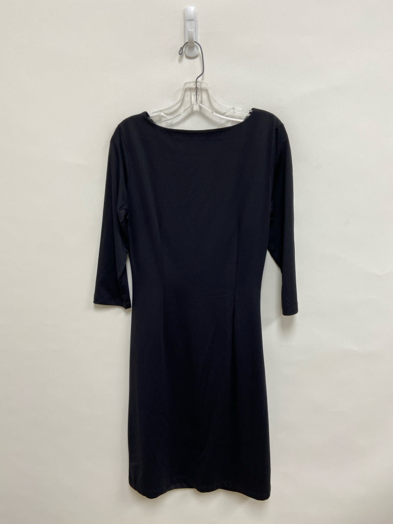 J McLaughlin Size M Black 3/4 Sleeve Ladies Dress