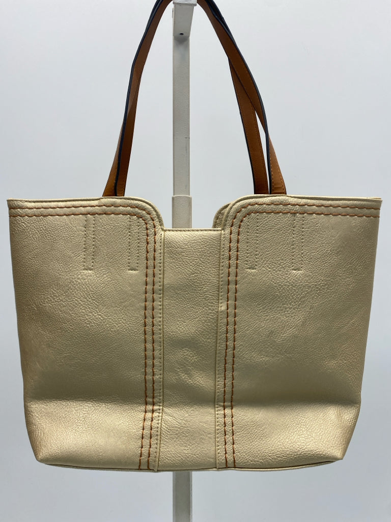 Montana West Gold Brown Handbag