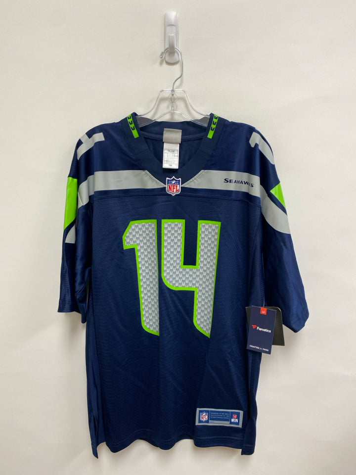 NWT NFL Size M Navy Gray/Green Men&